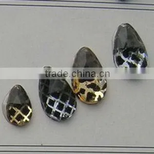 Water-drop Shaped Acrylic Button thumbnail-1