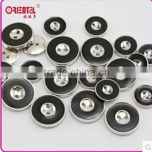 Black Enamel Shirts Button for White Shirt thumbnail-1