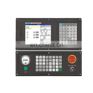NEWKer Powerful 3 Axis Embedded Cnc Milling Control Panel for Cnc Machine Similar Fanuc Cnc Control System thumbnail-1
