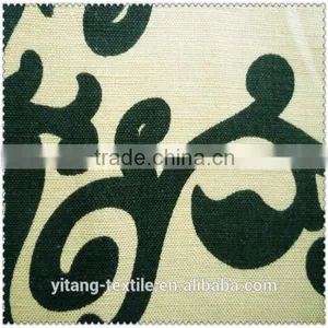 New Design Printed Cotton Linen Fabric thumbnail-1
