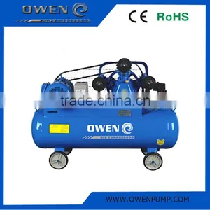 Portable Piston W Type Belt Driven Industrial Air Compressor With CE,ROHS thumbnail-1