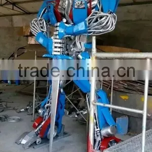 Iron Sculpture Sentinel Prime Cast Iron Western Decor thumbnail-4