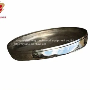 Stainless Steel Mirror Polishing ASTM Grade Flat Bottom Head thumbnail-1