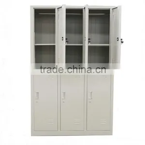 Bath Center Closet Metal Wardrobes Locker/Six Door Locker/metal Wardrobe Cabinet School Furniture thumbnail-6