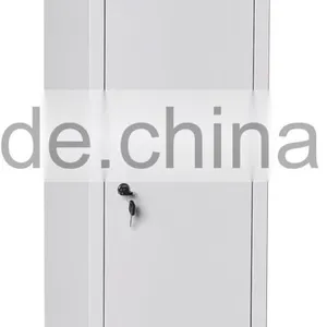 White Folding Single Door Police Uniform Steel Locker / Employee Storage Metal Locker thumbnail-1