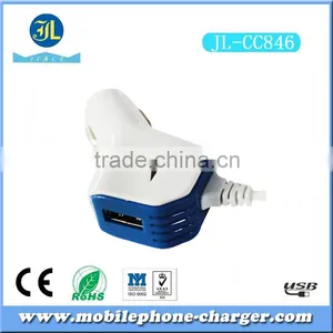 Unique Mobile Phone Charger With 1.2m Cable Length Car Charger Made in China thumbnail-1