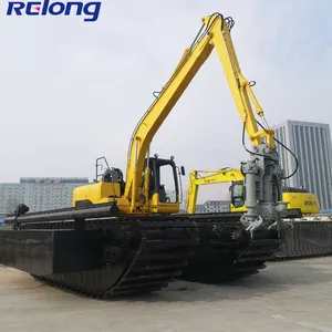 Earthmoving Machinery Amphibious Swamp Buggy Excavator With Dredging Pump thumbnail-1
