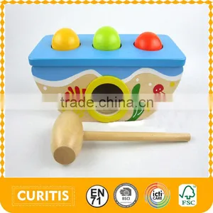 2015 Top Seach Colorful Knocking Toy Children Knocking Intelligence Toy Wooden Toys For Children thumbnail-1