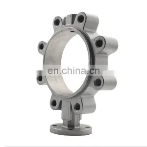 Concentric Ventilation Control Gaskets Sanitary Pneumatic Butterfly Valve Body thumbnail-5