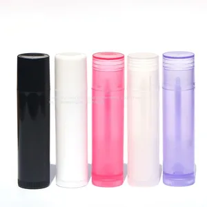 Wholesale 5g Empty Plastic Lipstick Lip Balm Tube Container Lip Gloss Container thumbnail-1