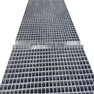 High Quality Fiberglass Floor Grating Plastic Walkway Grid Grating Panel thumbnail-5