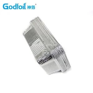 Rectanglar Aluminum Foil Container Wrinkle Wall Container thumbnail-5