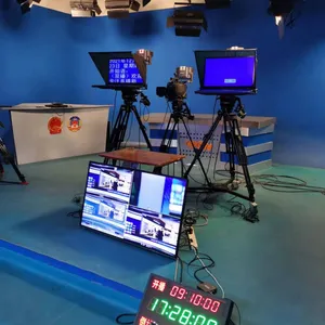 17/20/22/24/27/32 Inch Broadcasting Studio Prompter Teleprompter for Recording thumbnail-3