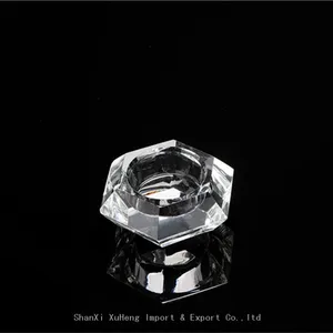 Wholesale Custom Mini Candle Jars Small Glass Tea Light Holder Home Decoration Crystal Candle Holder Glass Jar thumbnail-4