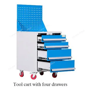 Workshop Tool Trolley With Adjustable Dividers | High-Efficiency, Flexible Tool Storage | for DIY Projects in Home Workshop thumbnail-2