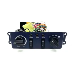 Original SANY Excavator AC Control Panel Switch 14659250 for SY55C SY60 SY75C SY485 Climate System Dashboard Part thumbnail-3