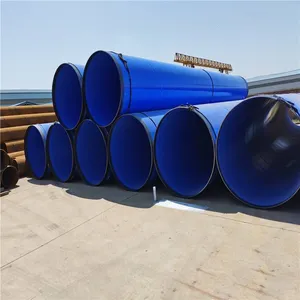 External Asphalt Paint and Internal ep Plastic-coated Steel Pipes, Epoxy Resin Composite Steel Pipes, Nationwide Delivery of Black Pipes thumbnail-5