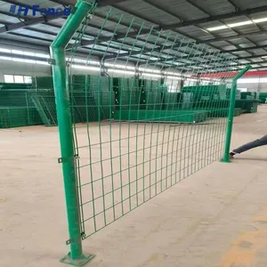 Wholesale High Quality Pvc Iron 3D Curved Mesh Wire Fence Panels thumbnail-4