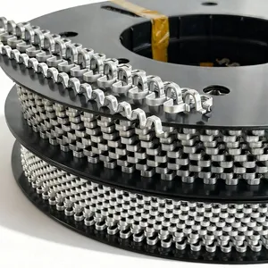15-10 Great Wall Clips Heavy Duty Reel Clips Food Standard Packing Use Aluminum Great Wall R-Clips thumbnail-3