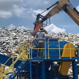 Mixed Waste Sorting Machine for Municipal Solid Waste (MSW) Solid Waste Sorting Shredding and Packaging Production Line EPC thumbnail-4