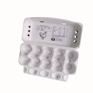Molded Pulp Egg Tray for Poultry Farm 30 Cells Per Tray Biodegradable thumbnail-2