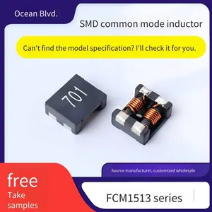 Automotive-grade Smd Fcm1513 Common Mode Inductor, Filtering Common Mode Smd Inductor, Smd Shielded Inductor thumbnail-1