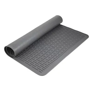 Silicone Induction Cooktop Mat Magnetic Stove Top Protector Heat Resistant Hot Pad Countertop Guard Kitchen Dish Drying Mat thumbnail-4