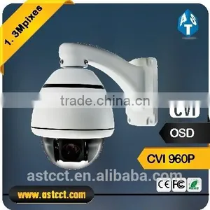 960P HD CVI PTZ Camera 10X Optical Zoom 1.3 Megapixel Sony CMOS MINI PTZ Camera CVI High Speed Dome Camera 100% Metal With Ip66 thumbnail-1