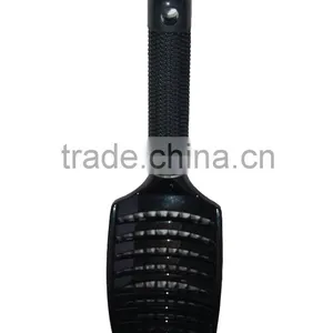 Professional Salon Fassional Plastic and Nylon Bristle Unique Curved Vent Brush thumbnail-2