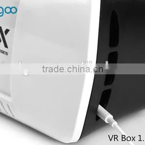 2016 Hottest VR Box 1.0 Google Cardboard 3D VR Virtual Reality Headset Video Movie Game Glasses [Bluetooth Remote Controller] thumbnail-5
