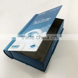 Unique New Design Empty Book Shape Tin Can thumbnail-4