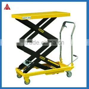 Hydraulic Mini Manual Scissor Lift Table,lifting Height0.35~1.5m,capacity 500kg,net Weight 120kg,table Size 1220*610*58mm thumbnail-1