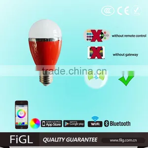 Smart LED Bulb 7.5W, Multicolor RGBW Bulb,and With Bluetooth WiFi thumbnail-4