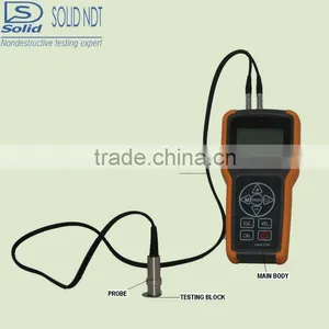 Solid 2015 Newest Upad Yellow Metal Ultrasonic Thickness Gauge thumbnail-3