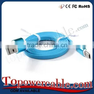 China Supplier Wholesale High Speed Flat USB Charging Cable thumbnail-1