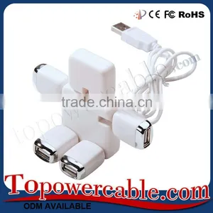 Super-Cute Small Humanoid 2.0 Usb 4 Port Hub Bulk Buy Online thumbnail-2