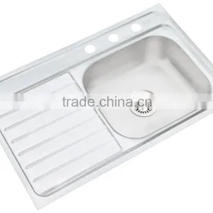 80*50 XAL8050DR Stainless Steel Sink Kitchen Sink for South America thumbnail-1
