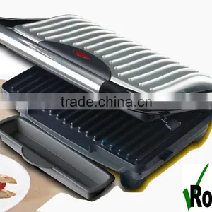 CB CE ETL LISTED 2 SLICE PANINI PRESS GRILL MAKER thumbnail-4