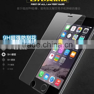 Remax Transparent Anti Scratch 0.28mm Tempered Glass for IPhone 6 With Metal Packege Case 9H 2.5D Clear Screen Protector TB-0058 thumbnail-1