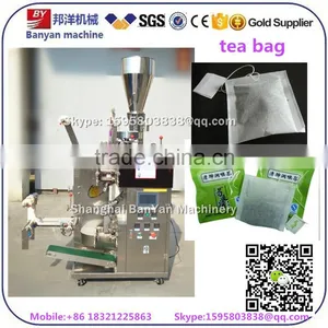 Automatic Plastic Bag Tea Pouch Making Packing Machine Shanghai Manufacturer thumbnail-1