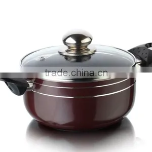 Kitchen Utensils Nonstick Heat Resistance Oval Casserole With Glass Lid thumbnail-1