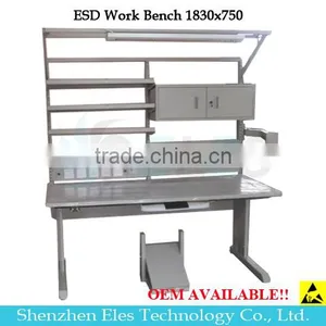 Electro Static Discharge Lab Bench With Reagent Shelf thumbnail-6