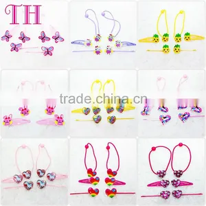 Kids Hair Accessories Cheap Cute Girls Resin Magnetic Metal Hairclip thumbnail-3