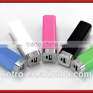 Promotional Gift 2600mAh Lipstick Mini Power Bank thumbnail-2