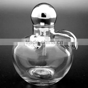 25ml Mini Apple Shaped Spray Glass Perfume Bottle thumbnail-1