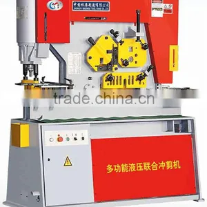 Q35Y Series Metal Steel Iron Worker, Iron-worker, Universal Hydraulic Iron Worker, Ironworker, Shearing and Punching Machine thumbnail-1