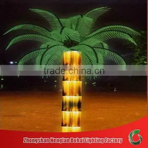 LED Lighted Trunk Palm Tree Light thumbnail-1