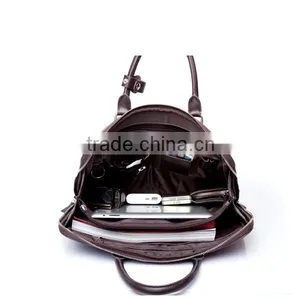 Luxury Leather Notebook Bag Men Business Executive Bag thumbnail-5