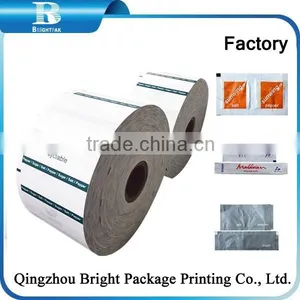Customized Printed Logo pe Coated Paper Roll Paper for Packing Sugar/salt/pepper thumbnail-1