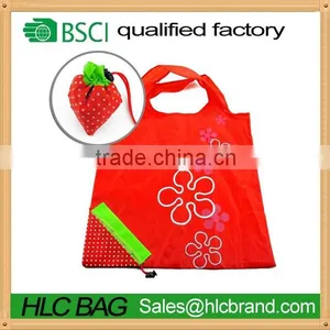 Strawberry Shopping Bag Foldable Polyester Reusable Bag HL-PB005 thumbnail-3